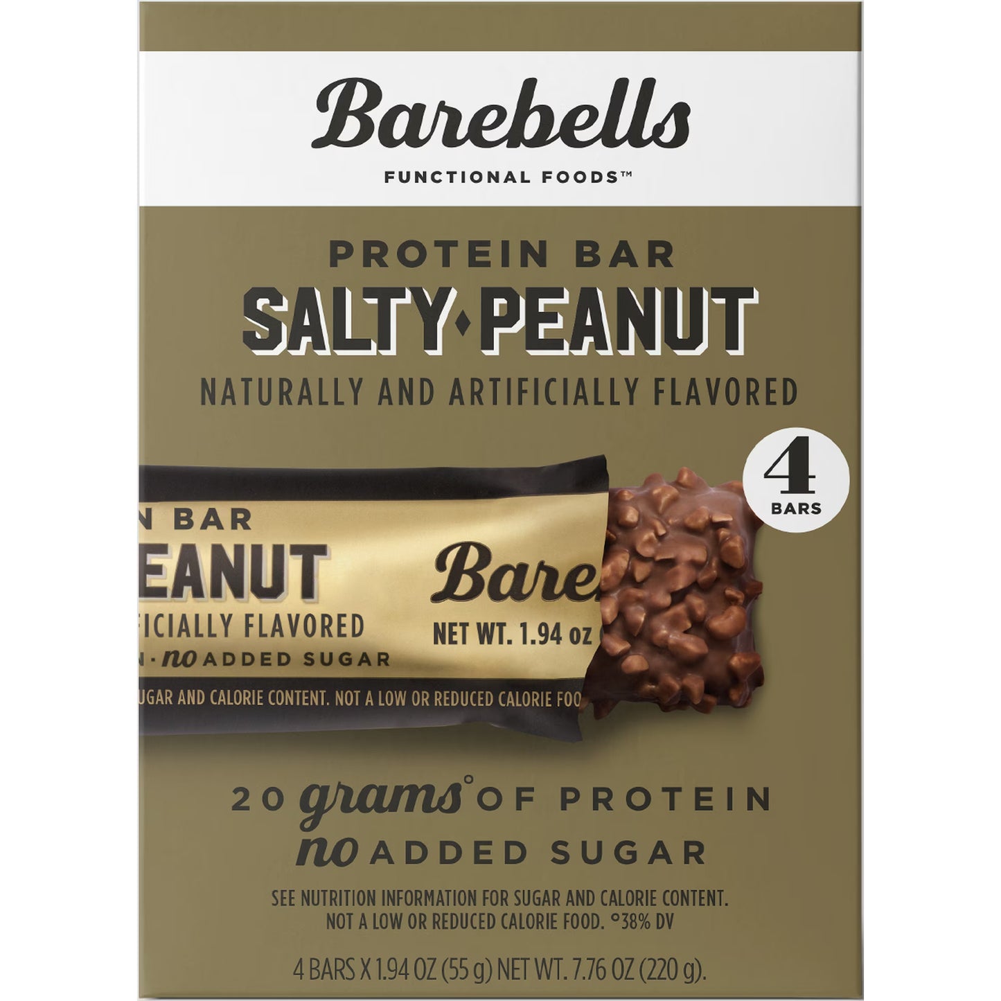 Barebells Protein Bars 20g High Protein, 7.76 oz 4 Ct