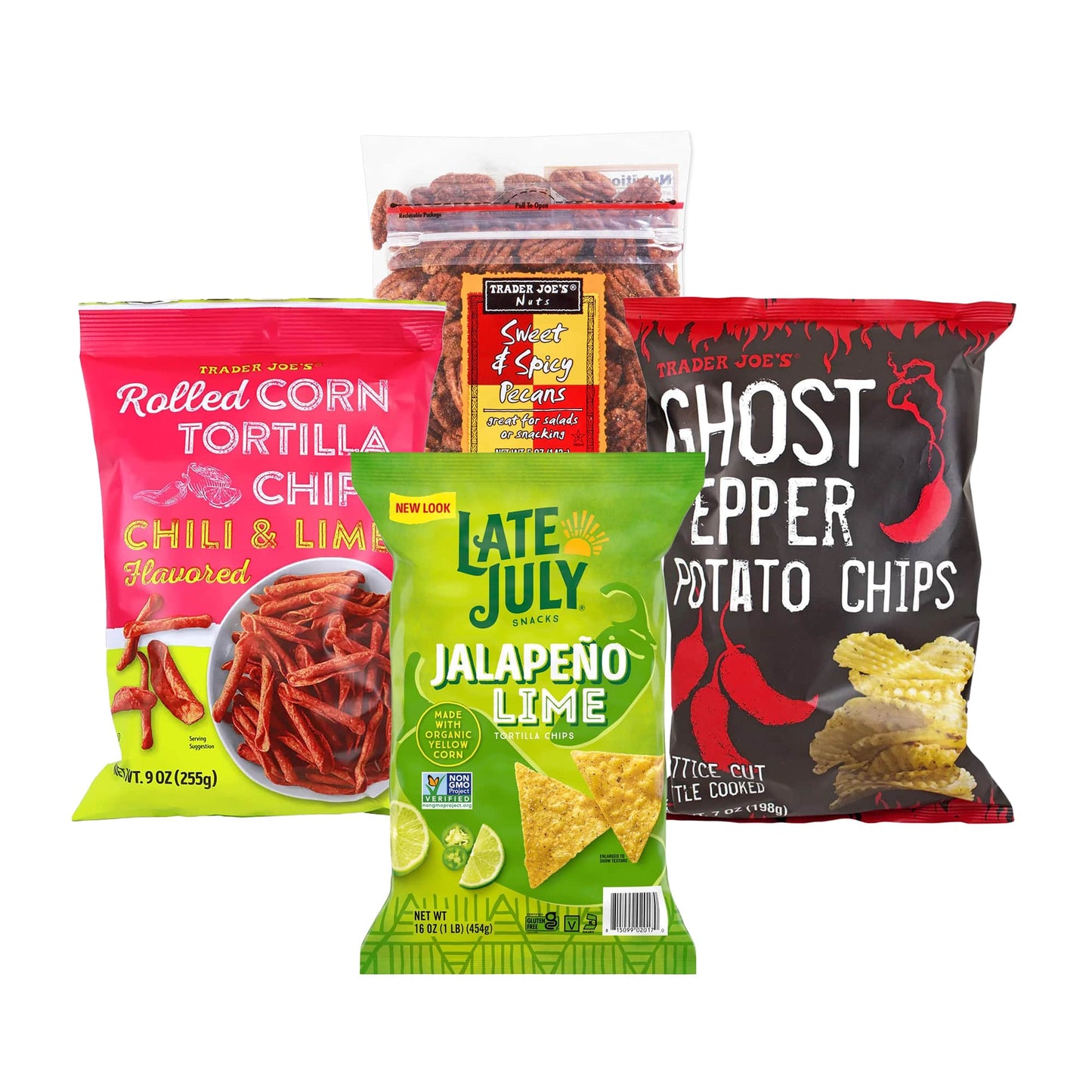 Tasty Mixed Spicy Snack Bundle, 4 ct., 2.3 lb.