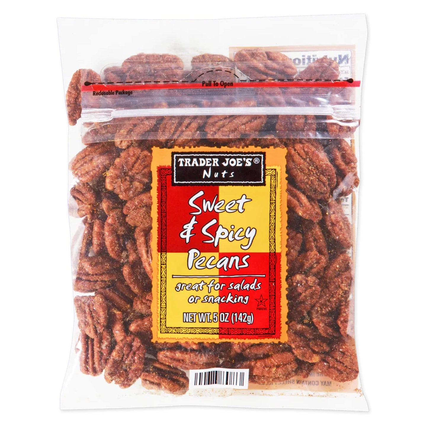 Trader Joe's Sweet & Spicy Pecans 5 oz.
