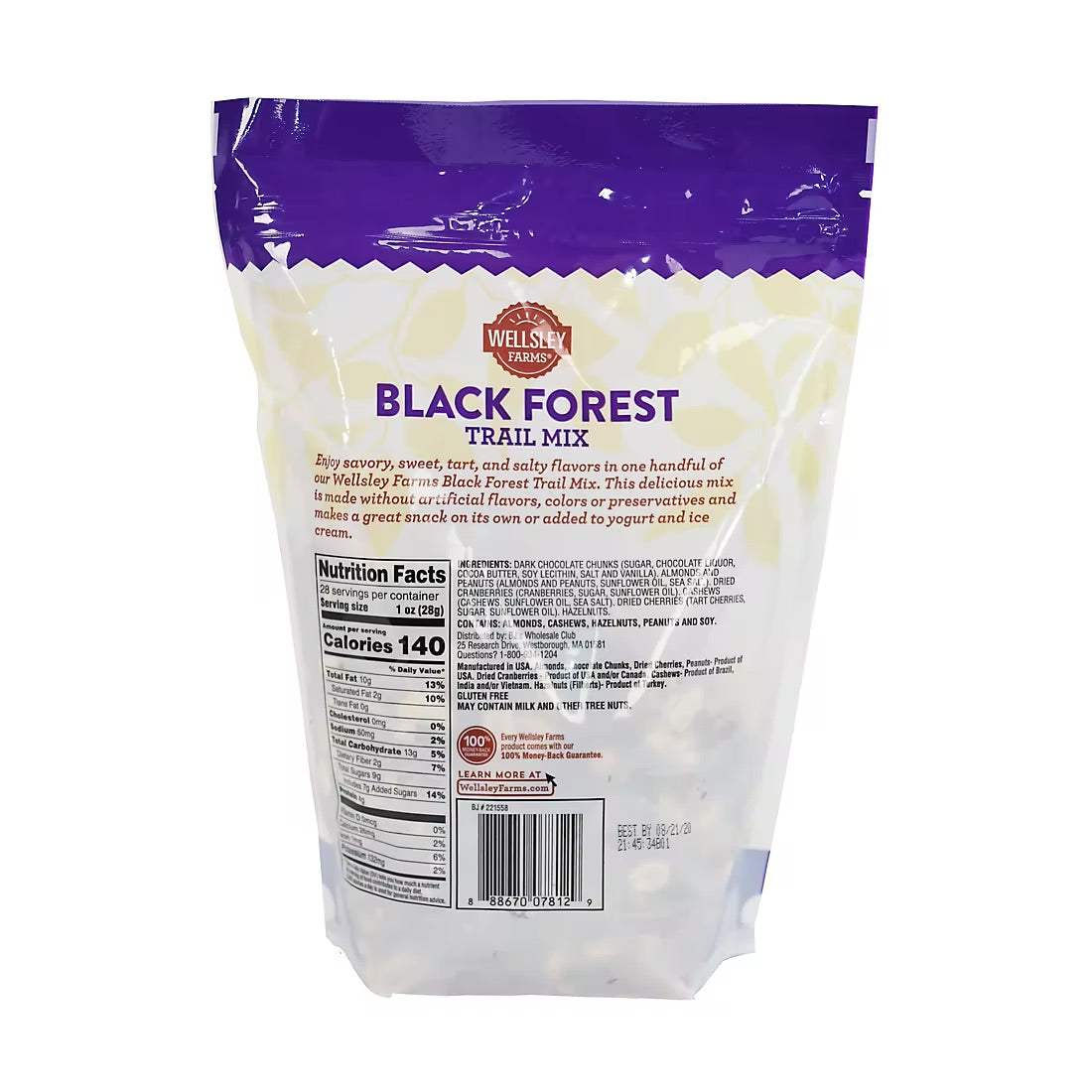 Wellsley Farms Black Forest Trail Mix, Snacks, 28 oz.
