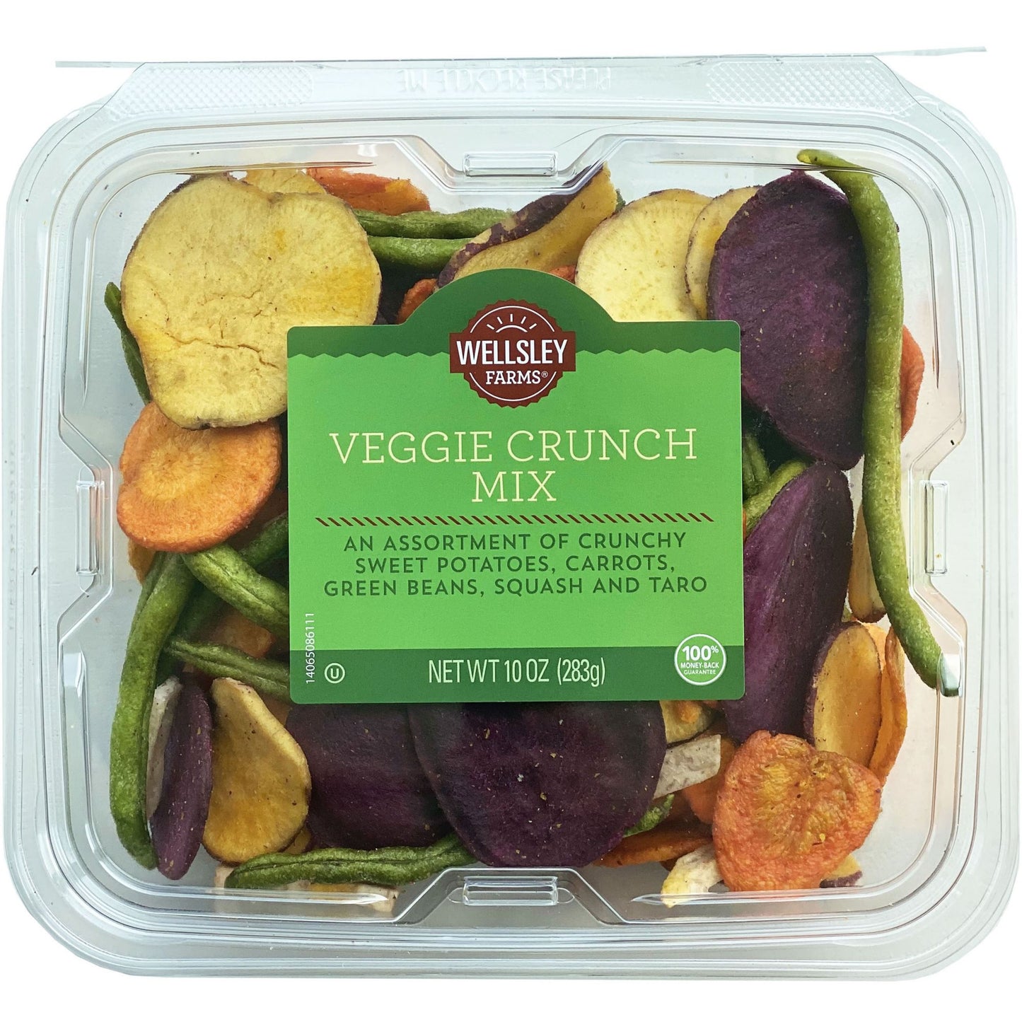 Wellsley Farms Veggie Crunch Mix, Dried Vegetables, Snacks, 10 oz.