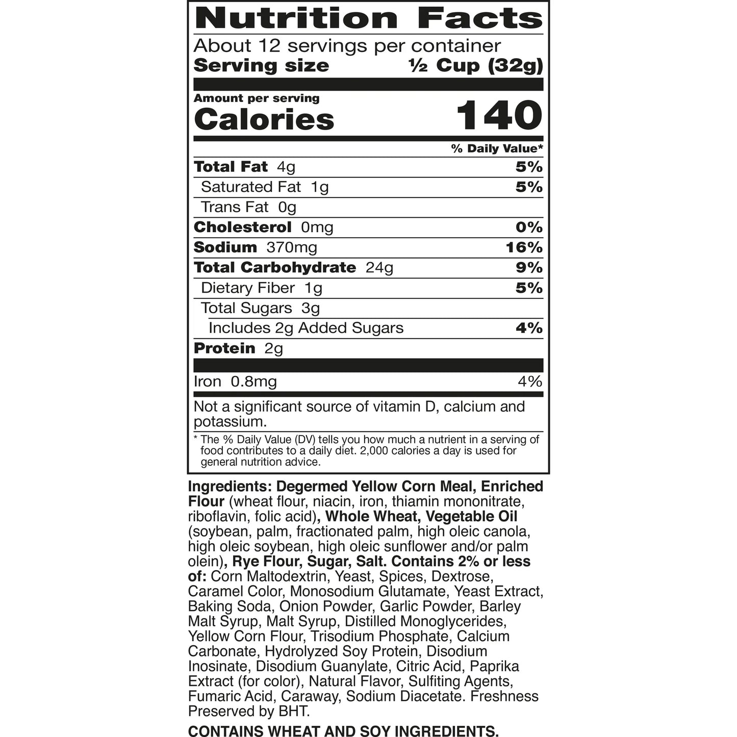 Chex Mix Traditional Original Recipe Snack Mix Family Size 13.5 oz 4 Pack