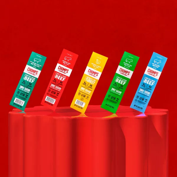 Chomps Chomplings Original Beef Mini Sticks