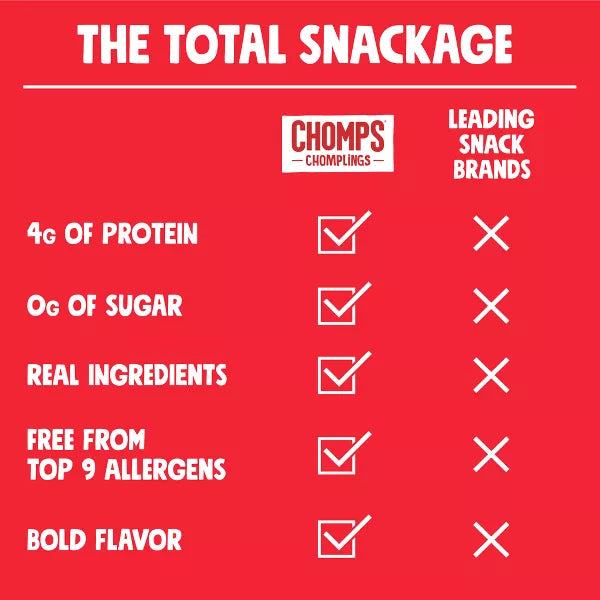 Chomps Chomplings Original Beef Mini Sticks