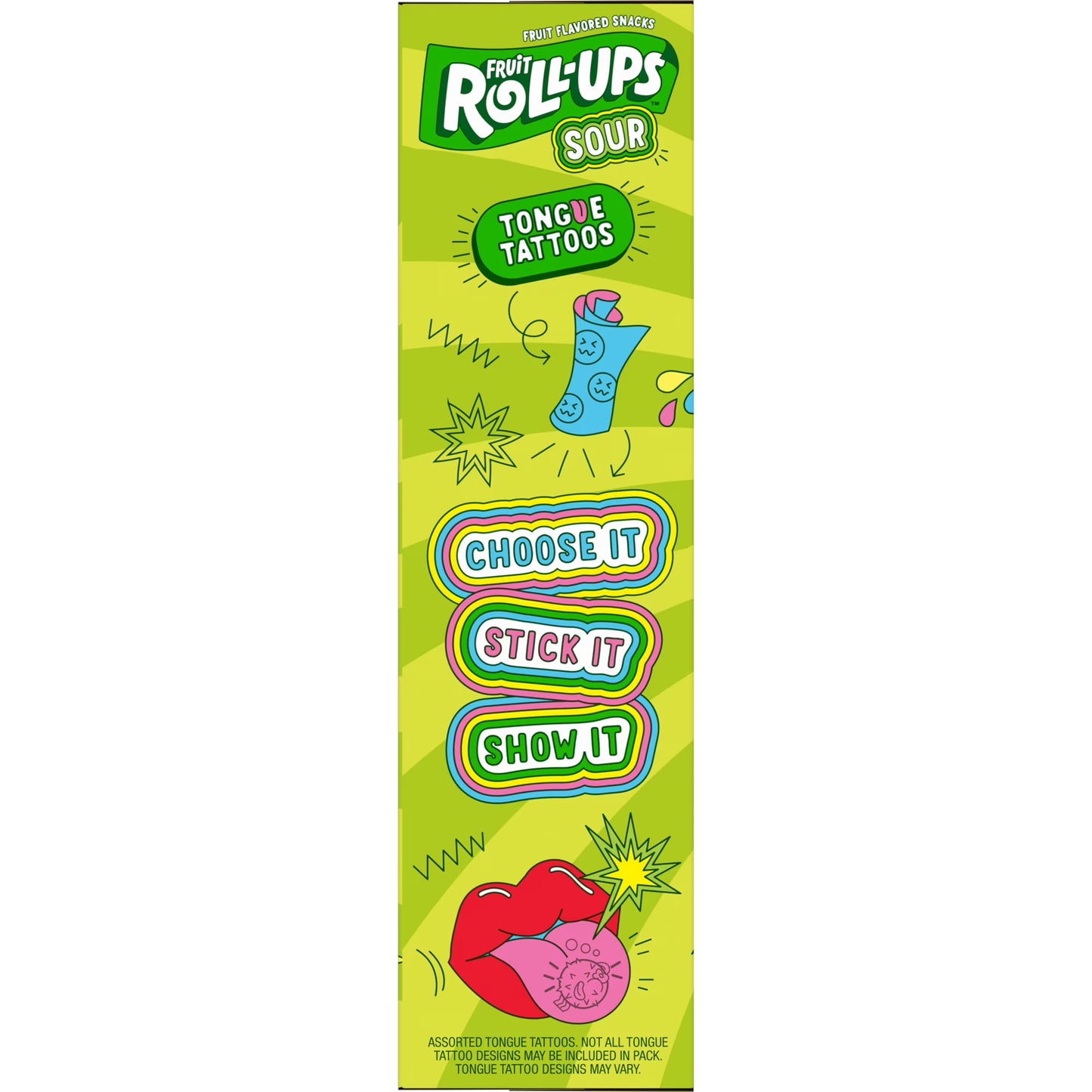 Fruit Roll-Ups Sour Fruit Snacks Variety Pack 15 oz 30 Count