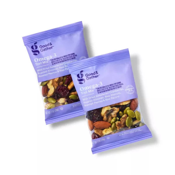 Good & Gather Omega-3 Trail Mix, Multipack 10oz/10ct.