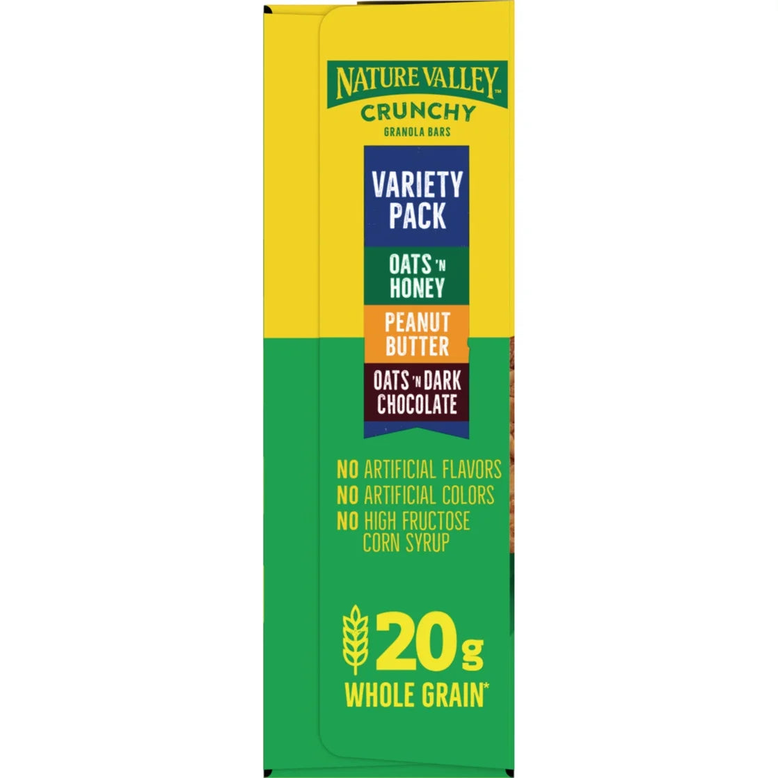 Nature Valley Crunchy Granola Bars Variety Pack, 12 Count (6 Pouches), 8.94 oz