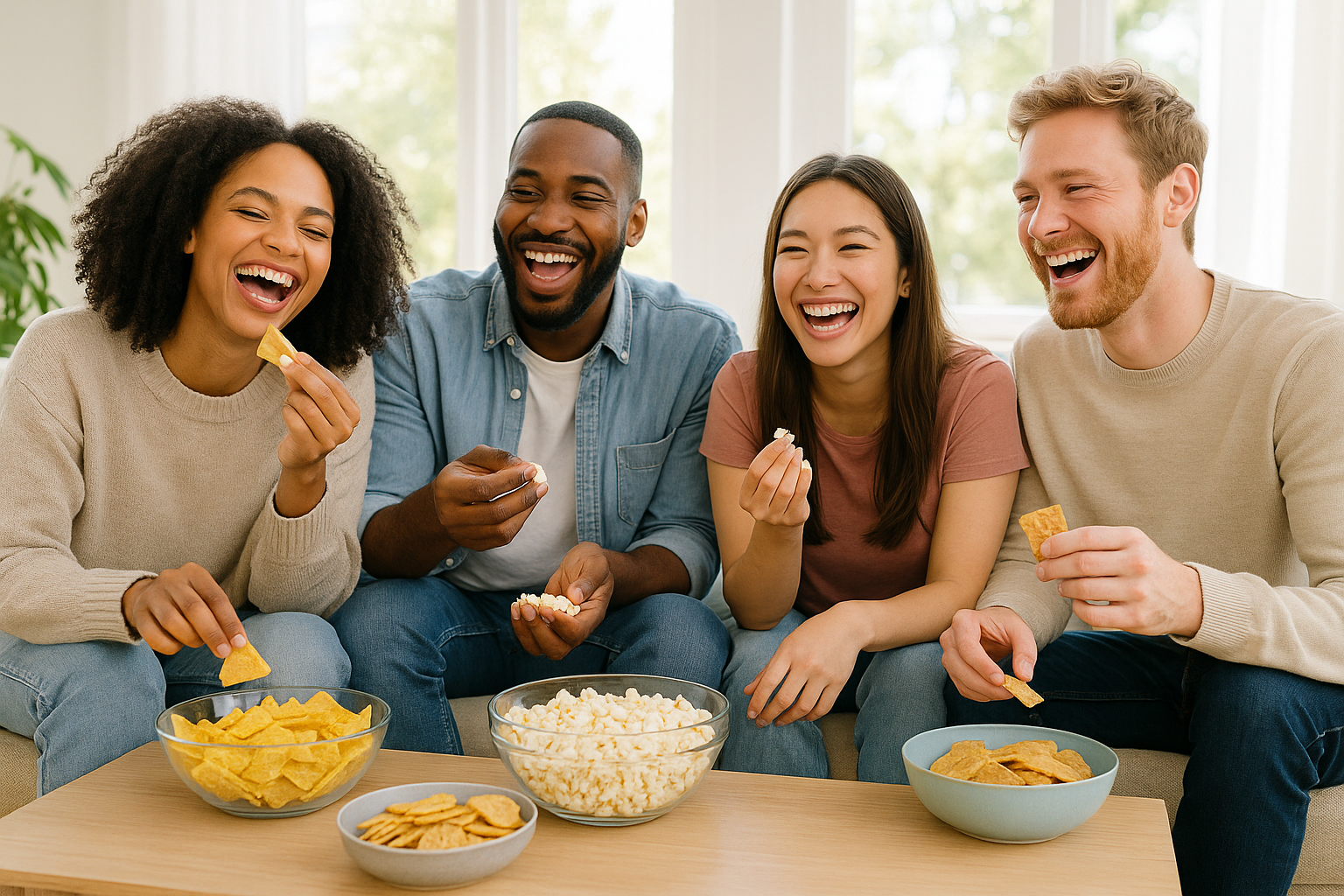 Only Tasty Goods - Enjoying Snacks Together