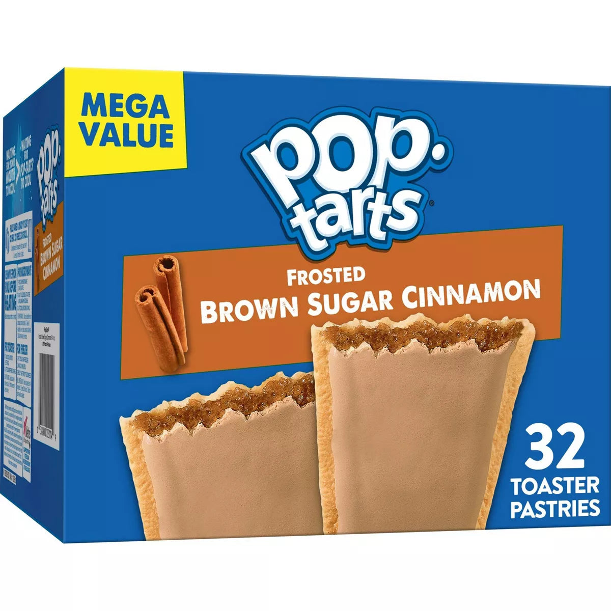 Pop-Tarts Brown Sugar Cinnamon Pastries, 32ct / 54.1oz.