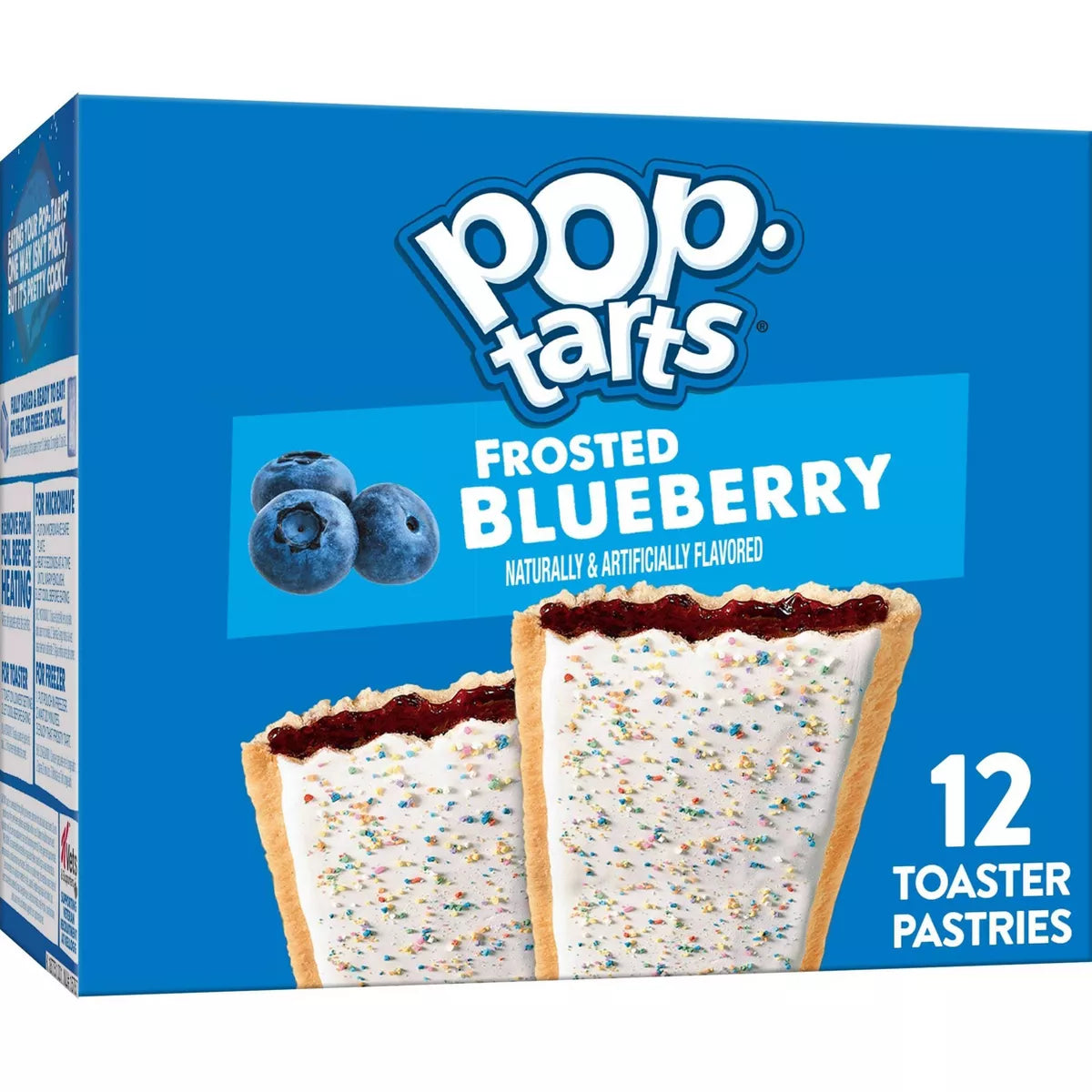 Pop-Tarts Frosted Blueberry Pastries, 12ct/20.3oz.