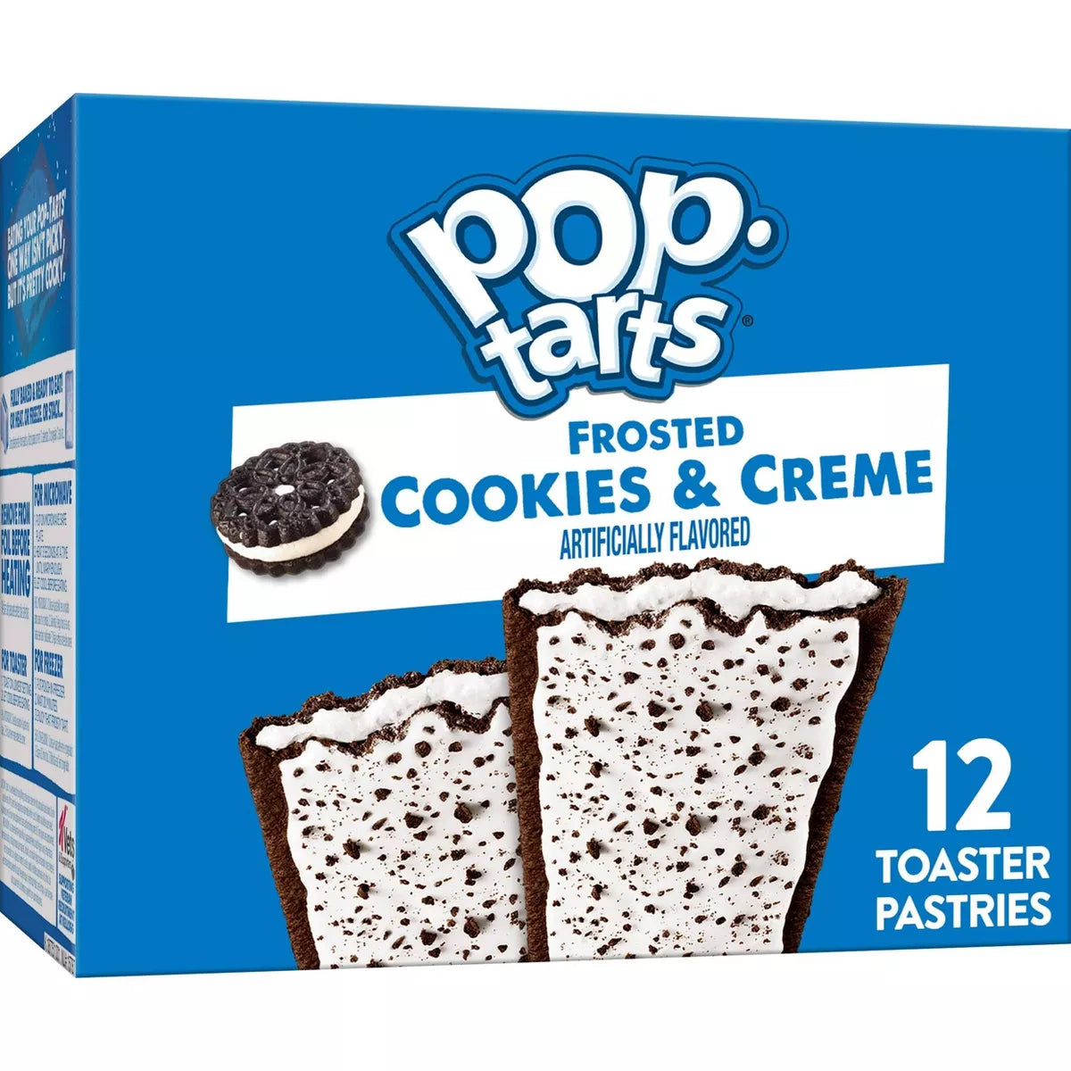 Pop-Tarts Frosted Cookies & Crème Pastries, 12ct/20.3oz.