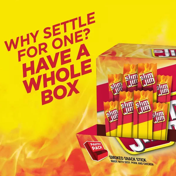 Slim Jim Original Smoked Snack Size