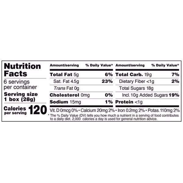 Sun-Maid Vanilla Yogurt Covered Raisins, 1oz / 6ct.