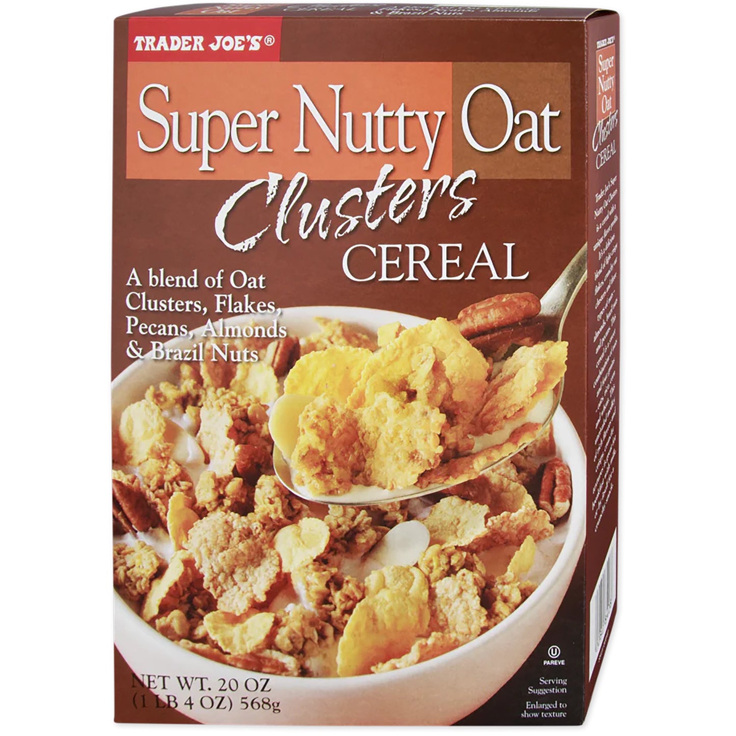 Trader Joe's Super Nutty Oat Clusters Cereal, 20 oz.