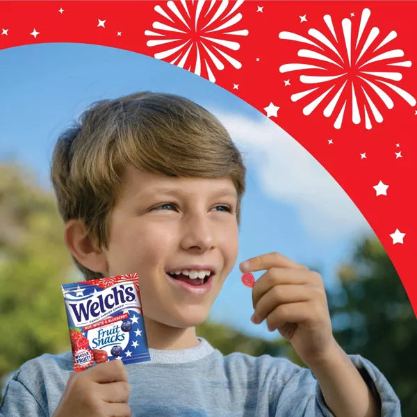 Welch's Fruit Snacks Red, White and Blueberry, 13oz/26ct.