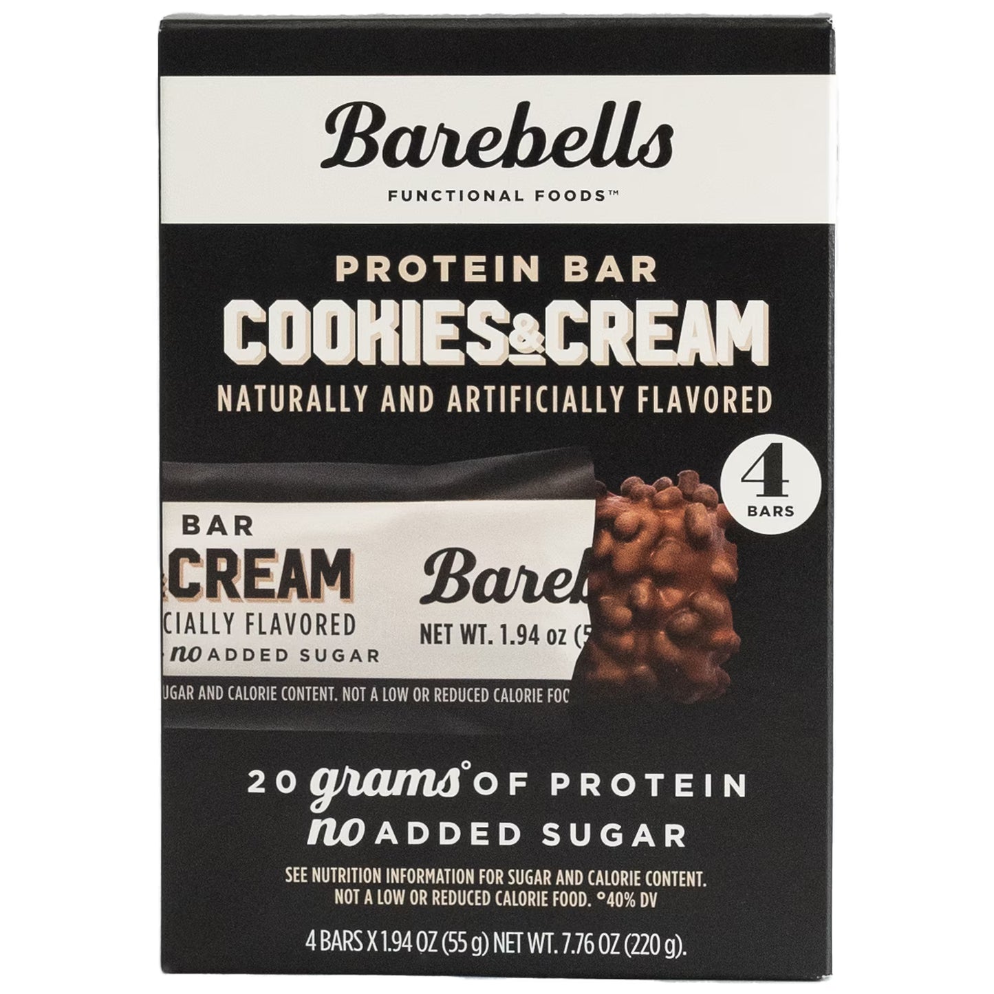 Barebells Protein Bars 20g High Protein, 7.76 oz 4 Ct