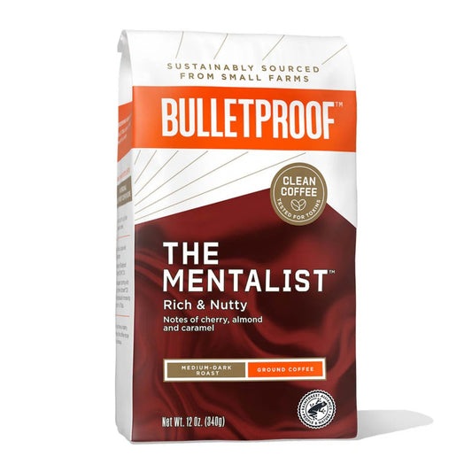 Bulletproof The Mentalist Ground Coffee, Rich and Nutty, 12 oz.