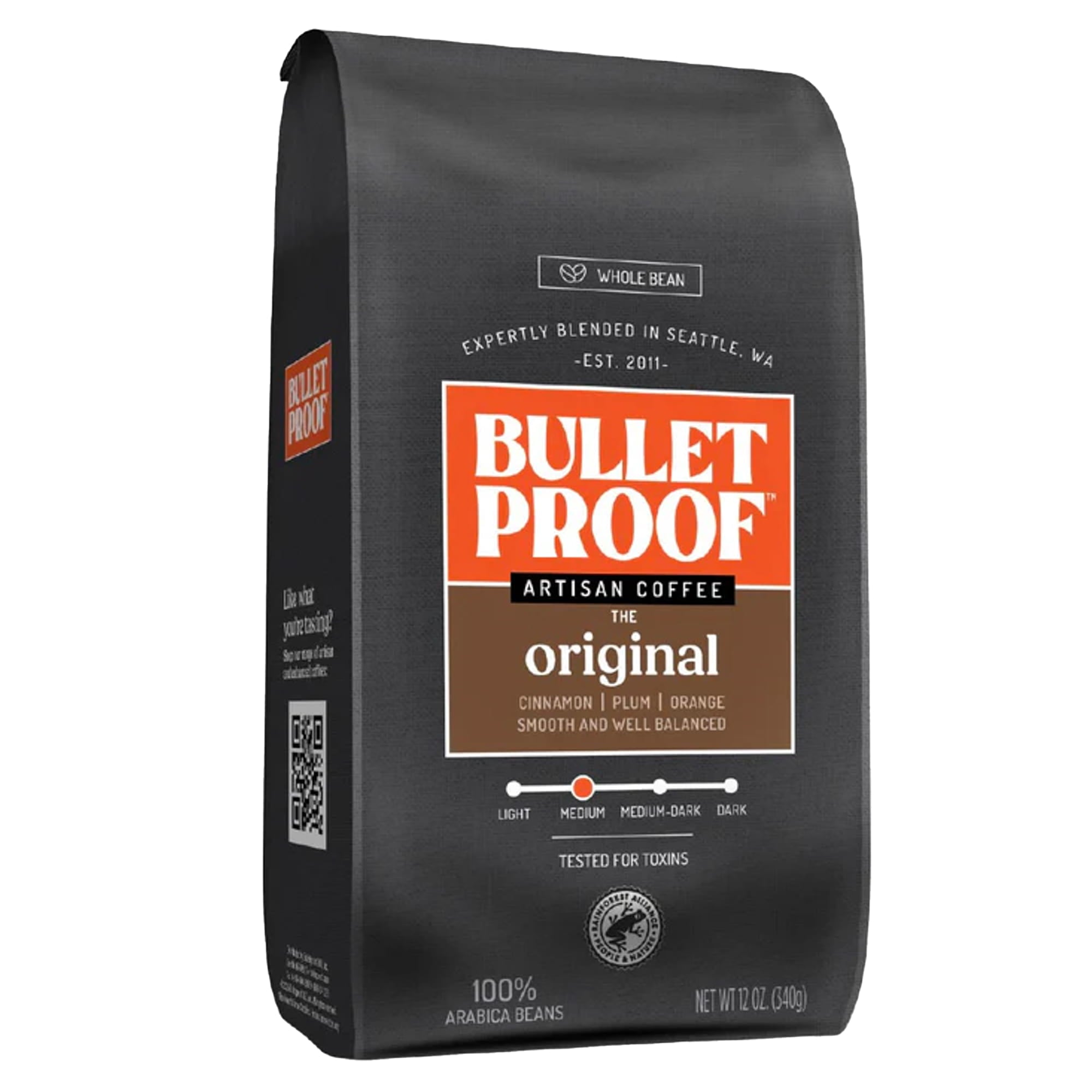 Bulletproof Only Bulletproof The Original Whole Bean Coffee, Sweet and Smooth, 12 oz ...