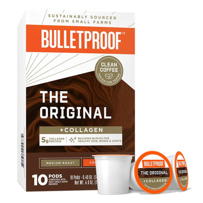 Bulletproof The Original + Collagen Coffee Pods, 10 ct.
