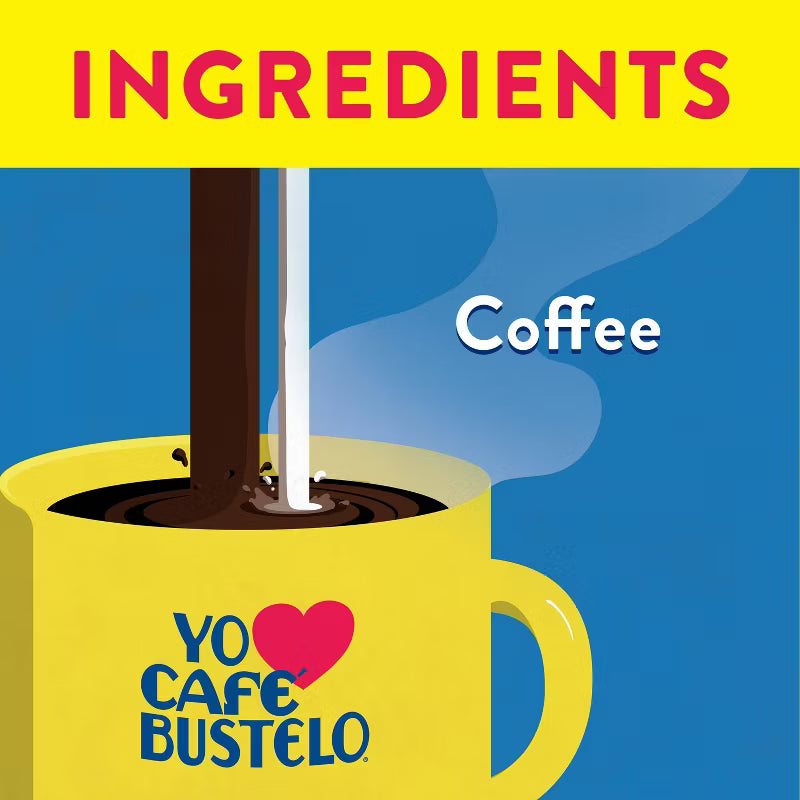 Café Bustelo Espresso Instant Coffee, Dark Roast, 7.05 oz.