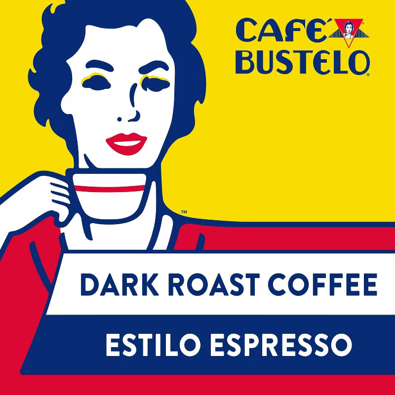 Café Bustelo Espresso Instant Coffee, Dark Roast, 7.05 oz.