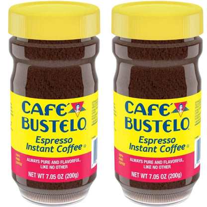 Café Bustelo Espresso Instant Coffee, Dark Roast, 7.05 oz. - 2 Pack