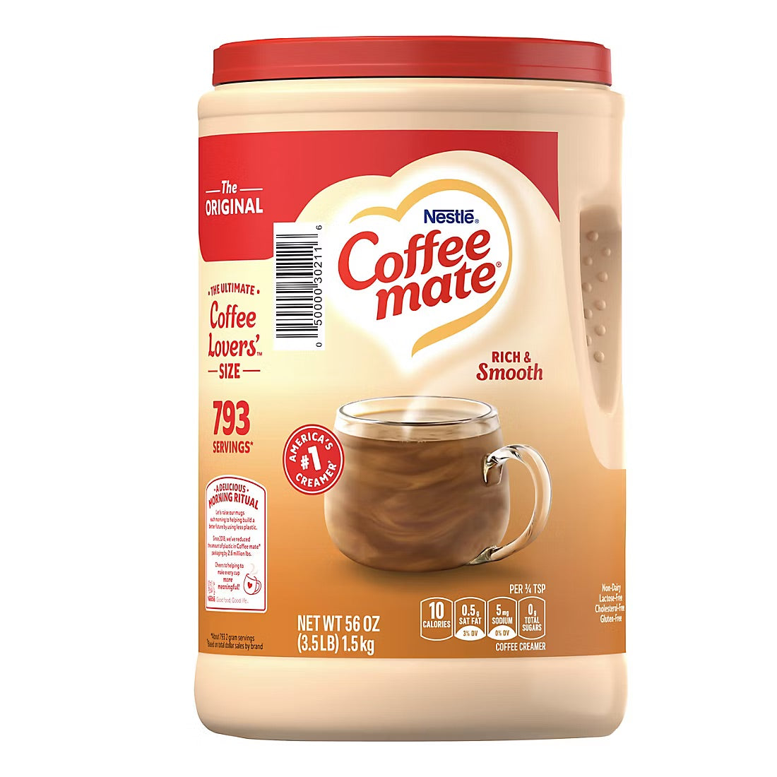 Coffee Mate The Original Powdered Coffee Creamer, 56 oz. - 2 Pack