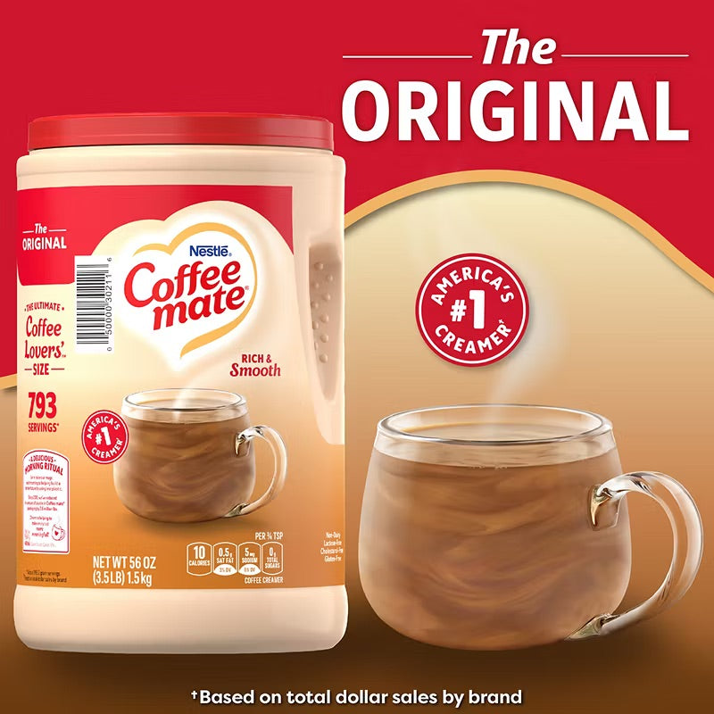 Coffee Mate The Original Powdered Coffee Creamer, 56 oz. - 2 Pack