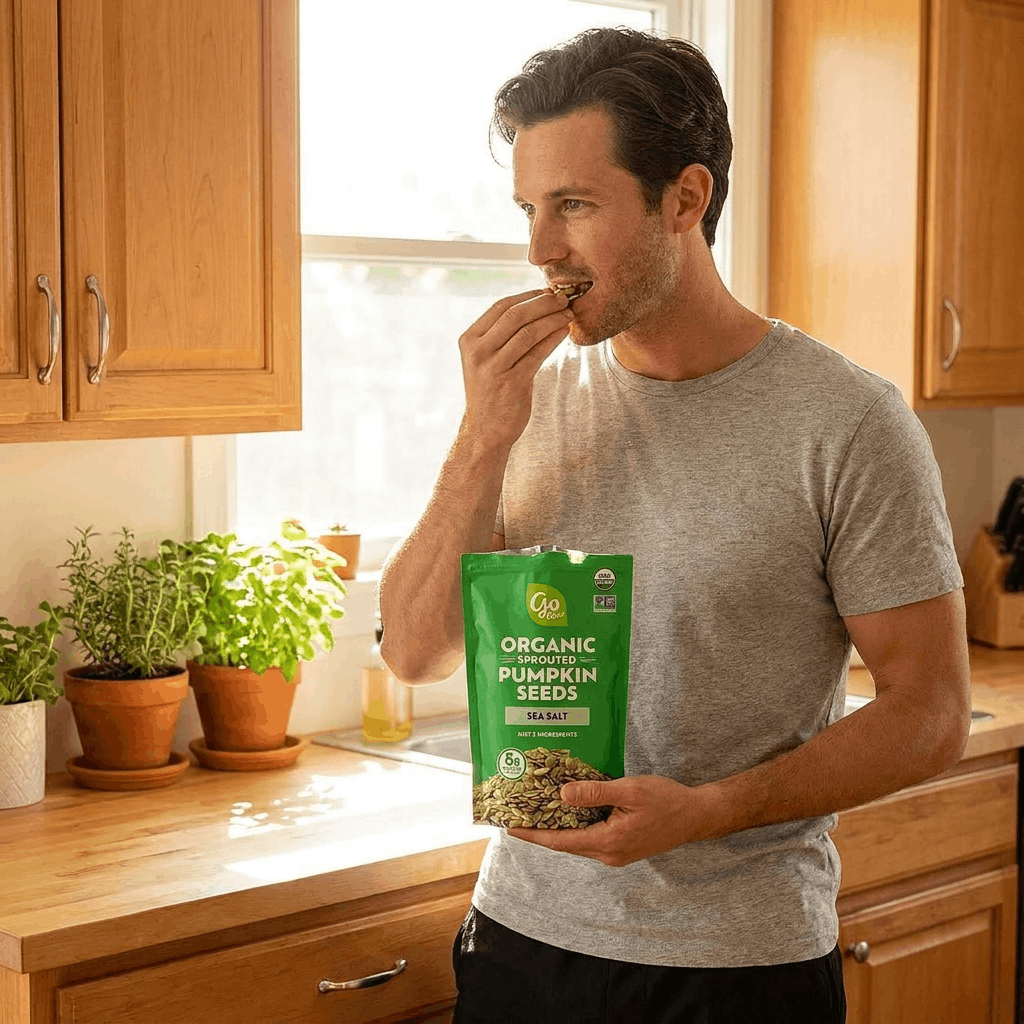 Go Raw Organic Sprouted Pumpkin Seeds with Sea Salt, 18 oz.