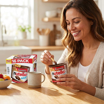 Nutella & Go with Breadsticks, Snacks, 16 ct./1.8 oz.