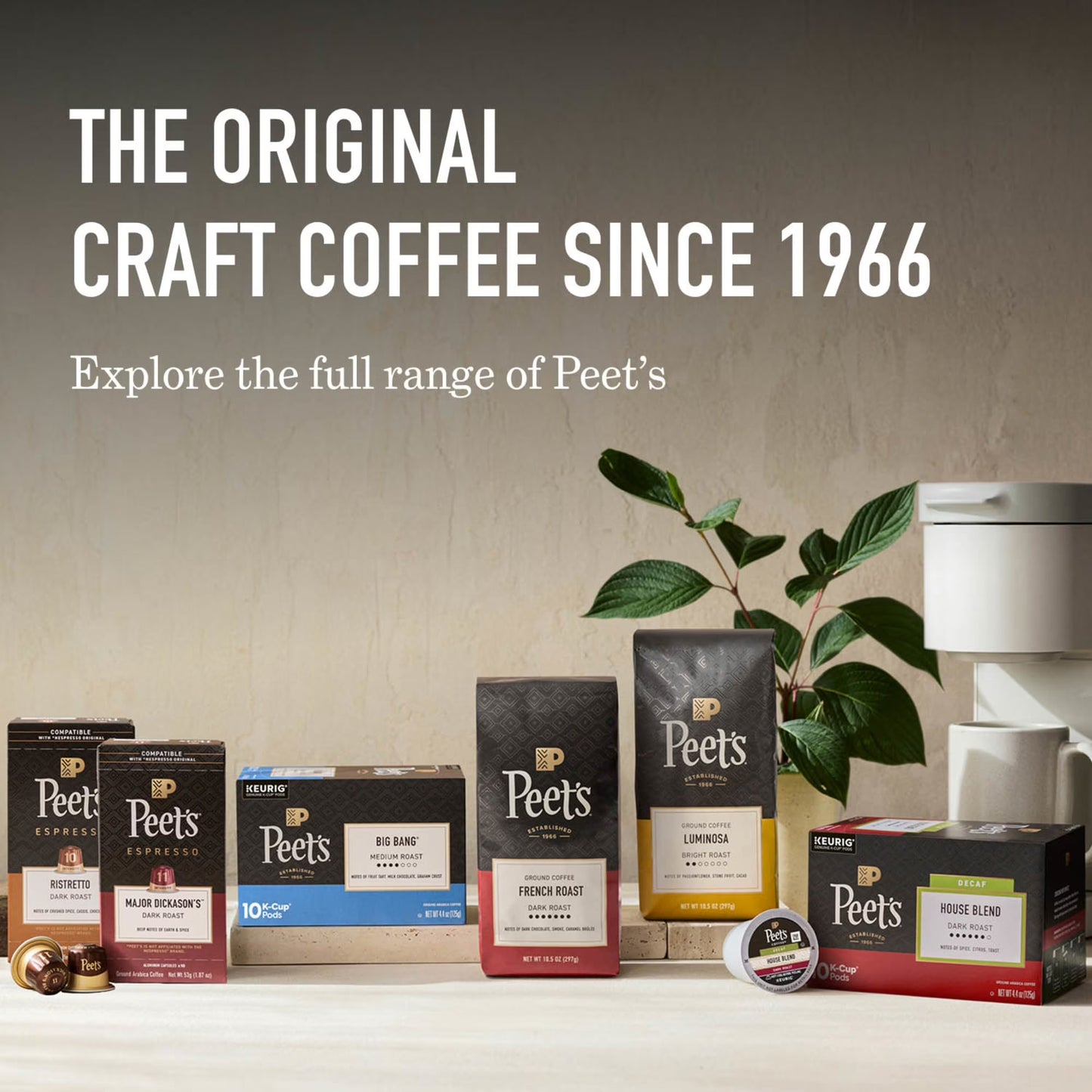 Peet's Coffee Big Bang Medium Roast Ground