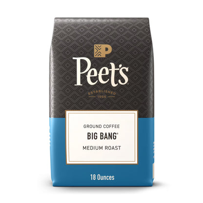 Peet's Coffee Big Bang Medium Roast Ground, 18 oz