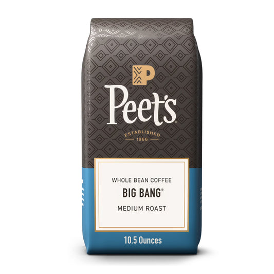 Peet's Coffee Big Bang Medium Roast Whole Bean, 10.5 oz