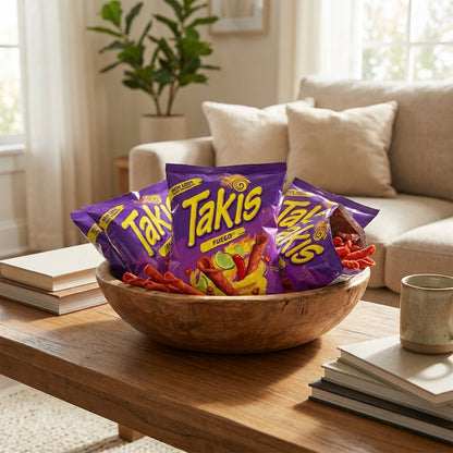 Takis Fuego Spicy Rolled Tortilla Chips Multipack, Snacks, 46 ct.
