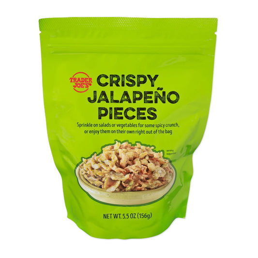 Trader Joe's Crispy Jalapeño Pieces, Snacks, 5.5 oz.
