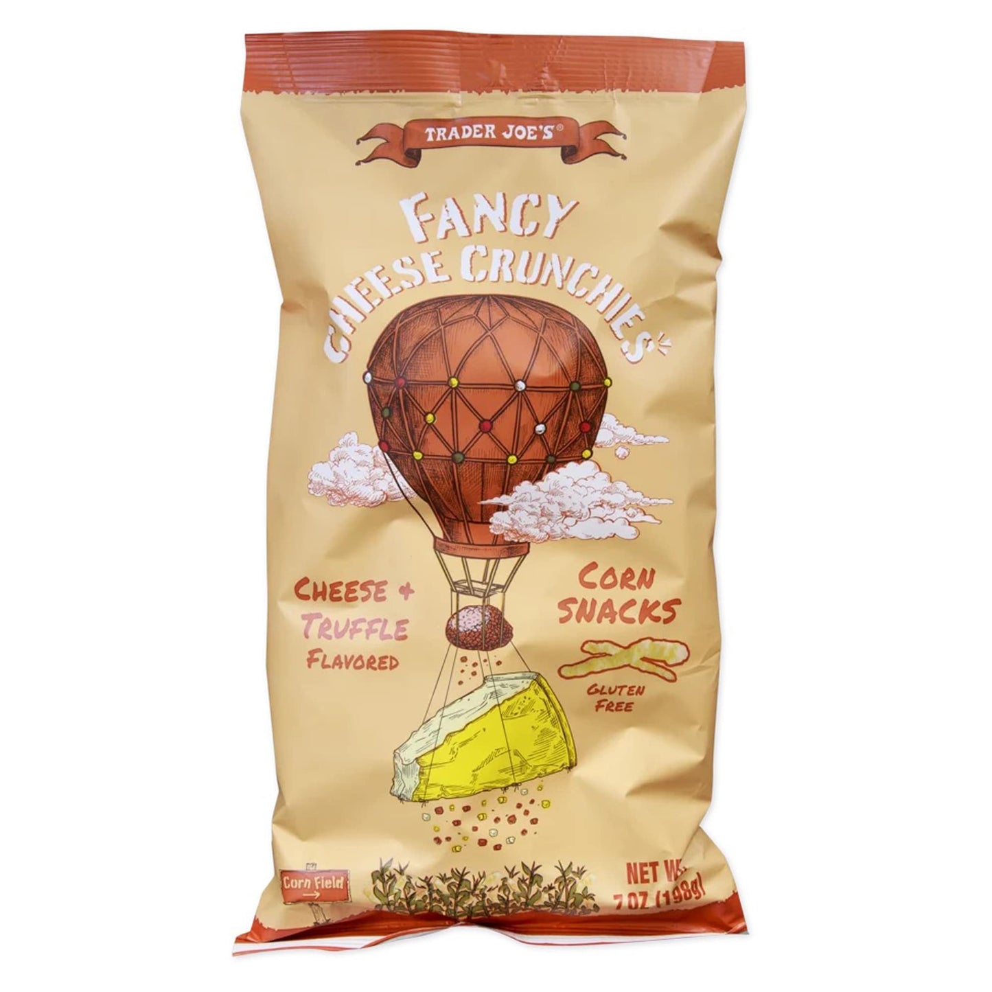 Trader Joe's Fancy Cheese Crunchies, Snacks, 7 oz.