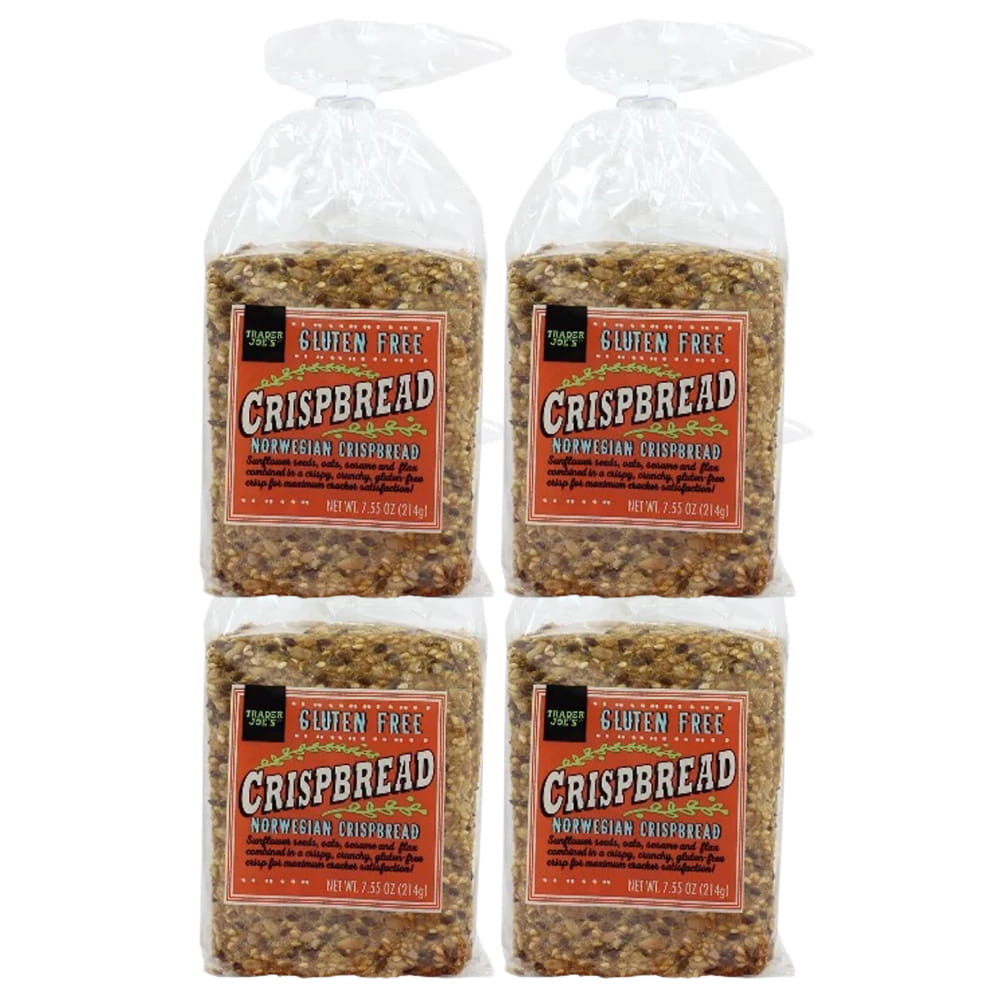 Trader Joe's Gluten Free Norwegian Crispbread - 4 Pack