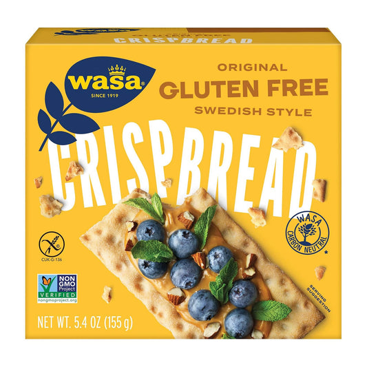 Wasa Original Gluten Free Crispbread, Snacks, 5.4 oz.