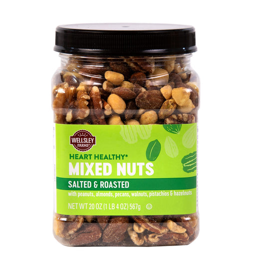 Wellsley Farms Healthy Nut Mix, Snacks, 20 oz.