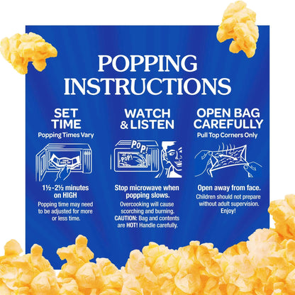 Act II Xtreme Butter Microwave Popcorn, 2.75 oz, 12-Count Bags