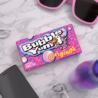 Bubble Yum Original Flavored Chewy Bubble Gum, Pack 2.82 oz