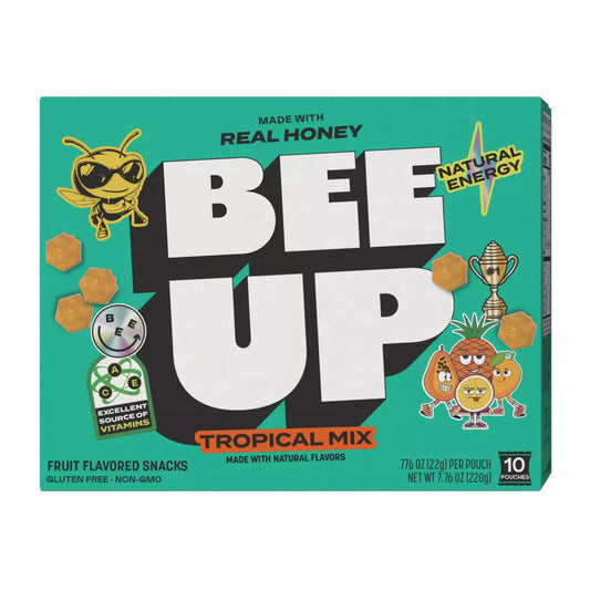 BEEUP Fruit Snacks Tropical Mix, 7.76oz.