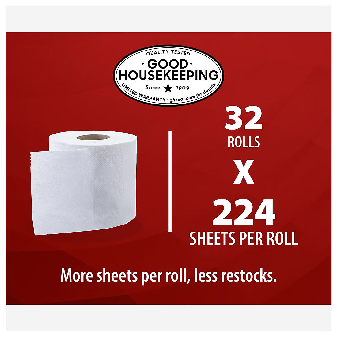 Berkley Jensen Ultra Strong Bath Tissue, 32 pk./224 Sheets per Roll