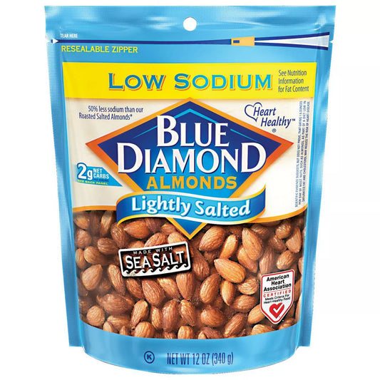 Blue Diamond Almonds Lightly Salted, 12oz.