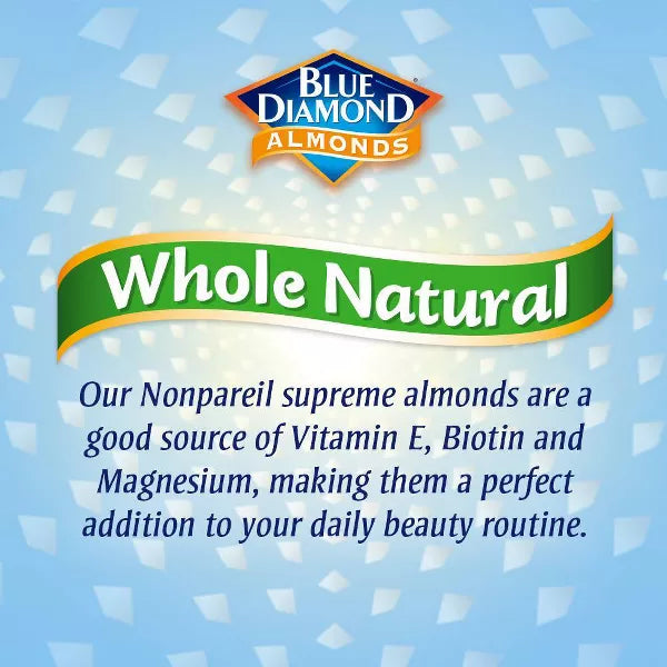 Blue Diamond Almonds Whole Natural, 12oz.