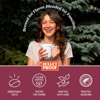 Bulletproof The Maximizer Ground Coffee, Metabolism + Gut Health, 10 oz.