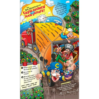 Cap’n Crunch Oops All Berries Crunchy Cereal Value Pack 16.9 oz Box