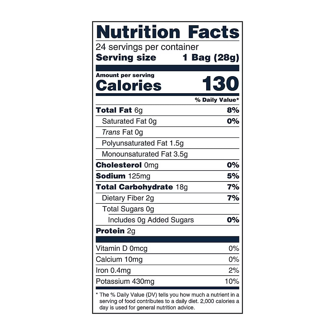 Cape Cod Kettle Cooked Original Reduced Fat Potato Chips, 24 ct./1 oz.