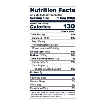 Cape Cod Kettle Cooked Original Reduced Fat Potato Chips, 24 ct./1 oz.