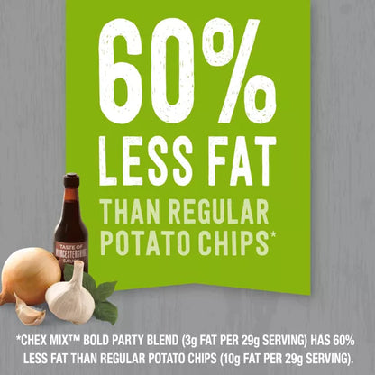 Chex Mix Bold Garlic and Herb Snack Mix, Family Size